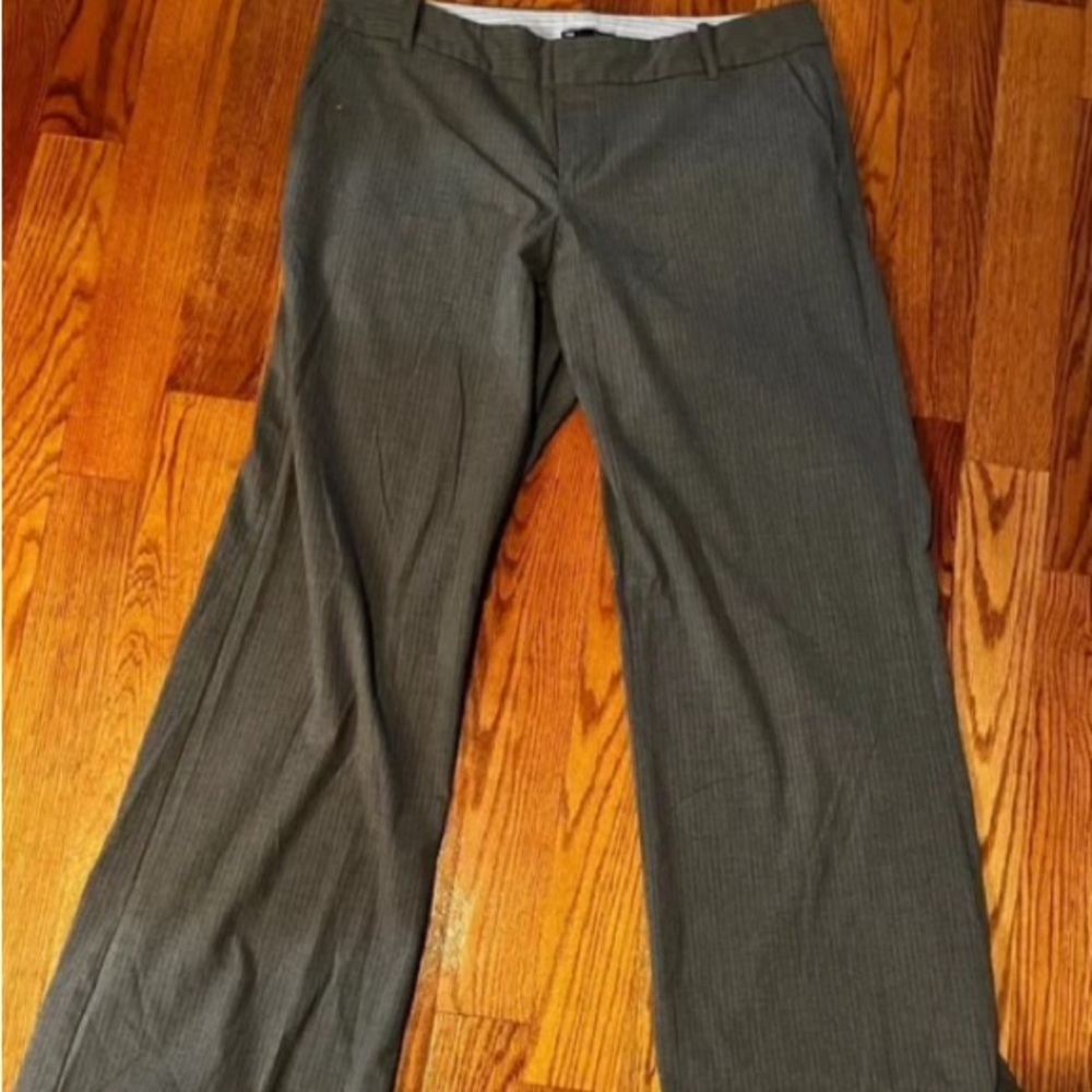 16 Extra Long Gap Traditional pin striped trousers